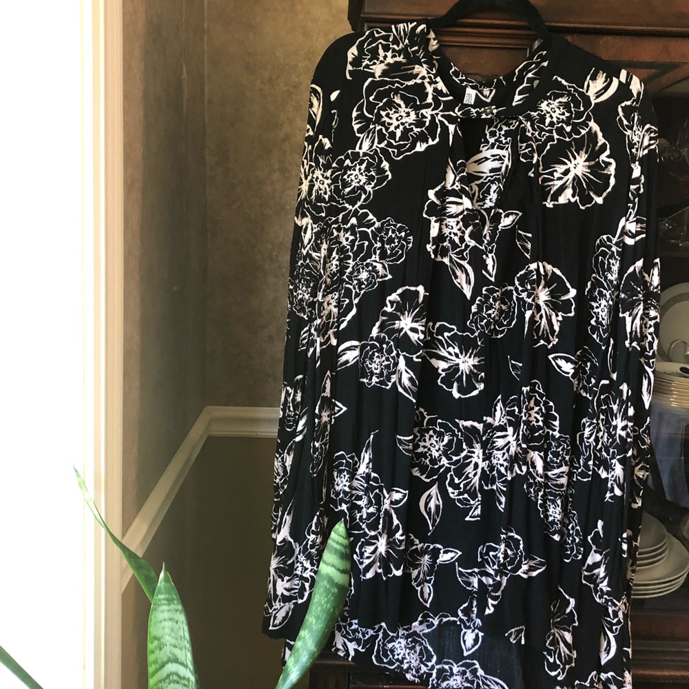 Free People Floral Swing Dress